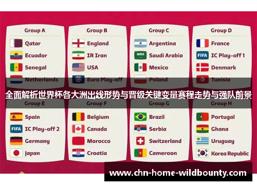 全面解析世界杯各大洲出线形势与晋级关键变量赛程走势与强队前景 全面解析世界杯各大洲出线形势与晋级关键变量赛程走势与强队前景