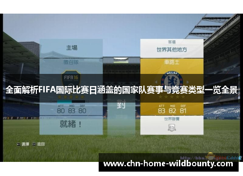 全面解析FIFA国际比赛日涵盖的国家队赛事与竞赛类型一览全景 全面解析FIFA国际比赛日涵盖的国家队赛事与竞赛类型一览全景
