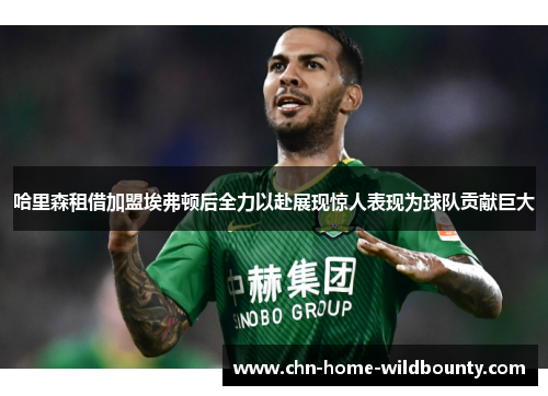 哈里森租借加盟埃弗顿后全力以赴展现惊人表现为球队贡献巨大